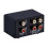 2 in 1 Out or 1 in 2 Out O Source Signal Selector, Switcher, Speaker, O Source, Switcher, Lossess, RCA Interface 1