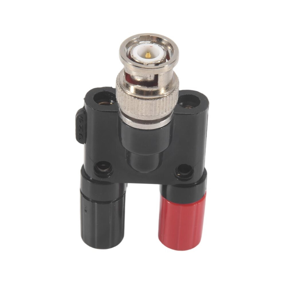 Bnc Plug 4Mm Banana Plug Splitter Connector Bnc Male Plug To 2 X 4Mm Banana Female Jack Socket Adapter 4712663162105