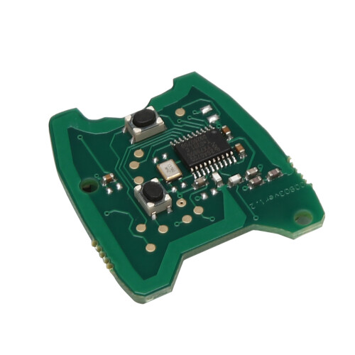433MHz 2 Button Remote Key FOB Circuit Board for  307 /  2000-2017 73373067C 2