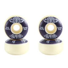 KEEPFIRE 4Pcs Skateboard Wheels 54mm PU Hardness Skate Board 85A Longboard Wheels for Street Longboard Skate Deck Wheel