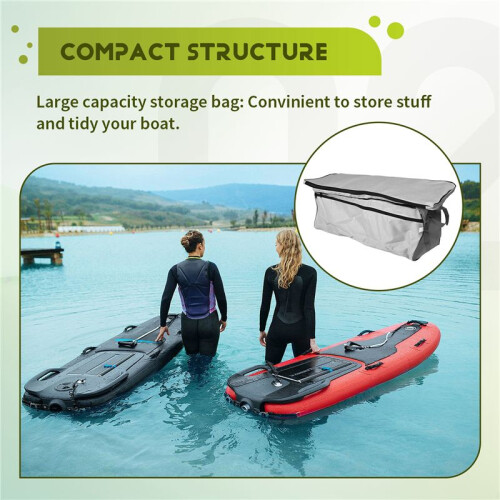 Saco de Armazenamento para Assento de  InfláVel para Canoa com Almofada Acolchoada Saco de Assento para Assento de  com Almofada 2