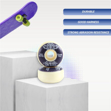 KEEPFIRE 4 StüCke Skateboard Rollen 54Mm PU HäRte Skate Board 85A Longboard Rollen für Street Longboard Skate Deck Wheel