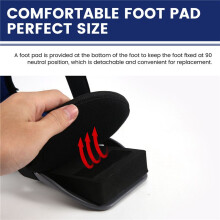 Plantar Fasciitis Night Splint Foot Support Boot Tendonitis Brace for Fascia Tendon and Calf Stretching Heel Bone M