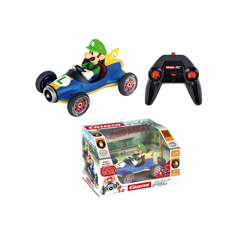 Photos - RC Car Carrera RC 370181067 Mario Remote Controlled Racing Kart, Multicoloured