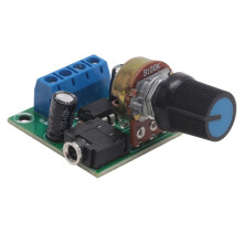LM386 Super  Amplifier Board, 3V-12V, 0.5W-10W Speaker Low Noise Power Consumption, for Speaker Audio System DIY