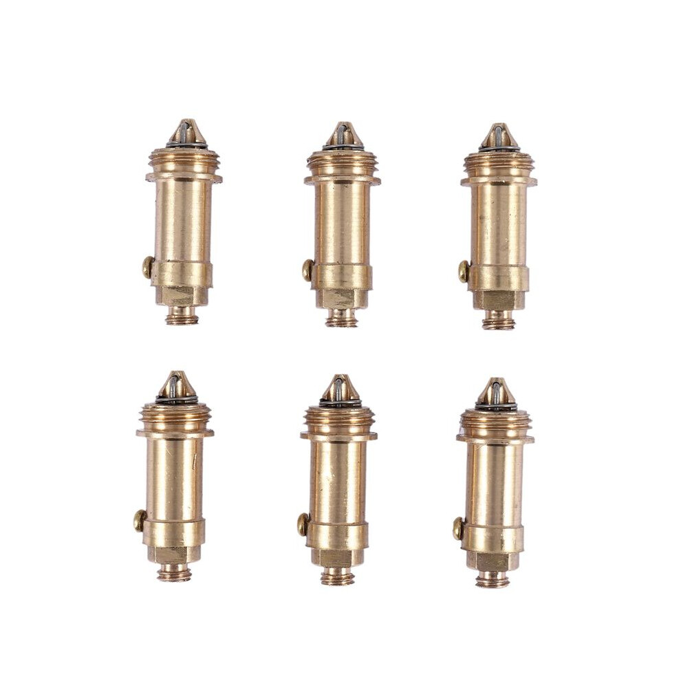 6 Pcs Sink Plug Replacement Basin Bath Waste Click Clack Spring Brass Plug Bolt For Kitchen Sink Bath Tub Drain Stopper 4711503450150