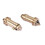 6 PCS Sink Plug Replacement Basin Bath Waste Click Clack Spring Brass Plug Bolt for Kitchen Sink Bath Tub Drain Stopper 5