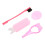 Smooth Surface Eyelash Tool Featuring Lightweight Mascara Tool With Eyelash Assist Comb, Plastic Makeup Applicator For Mess-Free Application 1