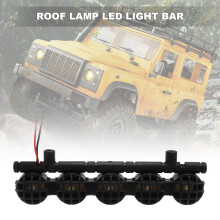 Lâmpada de Teto de Carro RC Barra de Luz LED para MN D90 D99S MN98 MN99S MN-90 1/12 PeçAs de AtualizaçãO de Carro RC