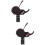 2Pièces Écran Affichage Électrique 6 Broches Noir Durable 9