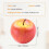 4 Large Artificial Red Apples-Decorative Fruit 7