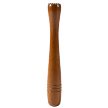 2Pièces En Bois Marron Ergonomique Pour Glace Épices