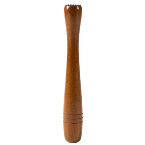 2Pièces En Bois Marron Ergonomique Pour Glace Épices