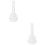 2Pièces Embouchures De Remplacement Trombone Blanches ABS Pratiques 8
