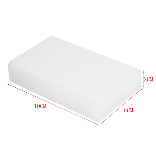 100x60x20mm 10pcs Magic Sponge Eraser Melamine Cleaner-white 1