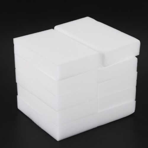 100x60x20mm 10pcs Magic Sponge Eraser Melamine Cleaner-white 2