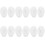 6Paires Modèles Oreilles Simulation Silicone Éducation Beauté 4