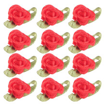 200PiĂšces Fleurs Ruban Toile Pour Embellissement VĂȘtements DIY