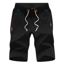 (Black 2,4XL)Pantalones cortos cómodos informales de verano para hombre holgados gimnasio deporte jogger pantalones deportivos playa