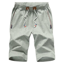 (Light Gray 2,M)Calça de moletom masculina casual confortável verão academia folgada esporte jogger praia