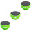 3Pièces Étuis Silicone Vert À Ventouse Pour Echo Dot 2 Protection 5