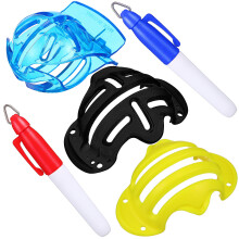 4Ensembles Marqueurs Golf Facile Nettoyage Couleurs