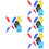 4Ensembles Marqueurs Golf Facile Nettoyage Couleurs 6