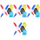 4Ensembles Marqueurs Golf Facile Nettoyage Couleurs 3