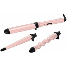 Spazzola lisciatrice e Piastra - BaByliss - ST90PE - Vapore - Rosa dorato - Senza fili