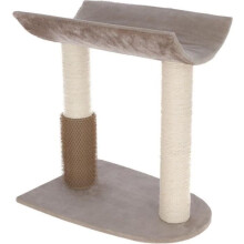 KERBL - Árvore para gatos Ambiance Taupe - 49x35x56 cm - Taupe - Sisal