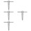 4Ensembles Outils Solidité Métal Ajustage Embouchure Trompette Clair 9