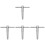 4Ensembles Outils Solidité Métal Ajustage Embouchure Trompette Clair 4