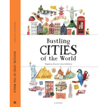 Bustling Cities of the World by Jana Sedlackova Hardcover Book