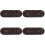 4Pièces Decks Finger Skate Bois Érable Surface Lisse 6
