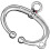 4Pièces Pince Vache Acier Bétail Fermier Durable 3