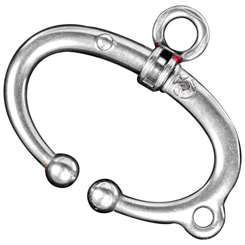 4Pièces Pince Vache Acier Bétail Fermier Durable 2