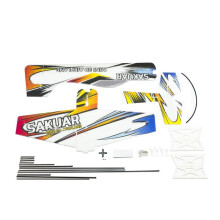 RC Air Plane 3D Airplane Micro- Foam EPP PP F3P Lightset KIT Model Hobby Toys Sakura Remote Control Toys E210