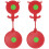2Ensembles Cible De Tir Rotative Accessoire Jeu Extérieur 4