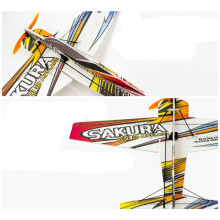 RC Air Plane 3D Airplane Micro- Foam EPP PP F3P Lightset KIT Model Hobby Toys Sakura Remote Control Toys E210