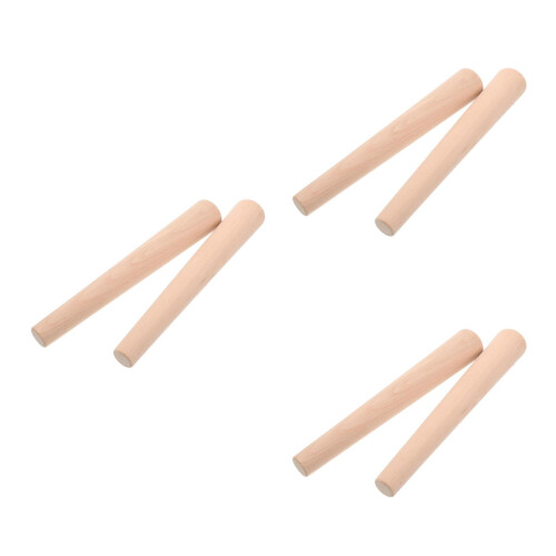 6Pièces Accessoires En Bois Beige Pour Pots Fermentation Crochets 2