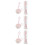 3Ensembles Sangles Clavier Mécanique Dentelle Large Patte Chat 3
