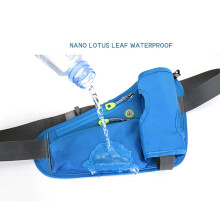 Sports Hydration Belt Bag Pack Bum Bag with Water Bottle Holder for Men Women Running Cycling Hiking Walking Dark Grey