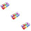 36Pcs Creative Craft Paper Punch Hole Puncher Assorted Color for Cards 8