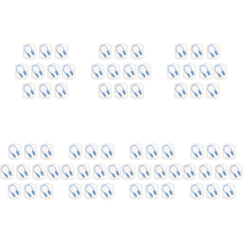 70Pcs Portable Blue Nose Clip Swimming Pool Accessory 2