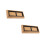 2Sets Khaki Bamboe Slijpsteenhouder Met Antislip Rubber Basis 6