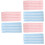 6Pcs Comfortable Bath Body Skin Cleaners Exfoliating Towels Assorted 6