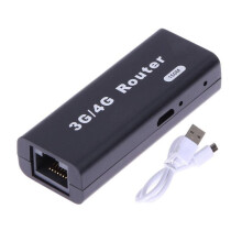Portable 3G/4G WiFi Wlan Hotspot WiFi Hotspot 150Mbps RJ45 USB Wireless Router with USB Cable