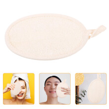 3Pcs Exfoliating Bath Loofah Beige Nylon Rope Shower Body Scrubber