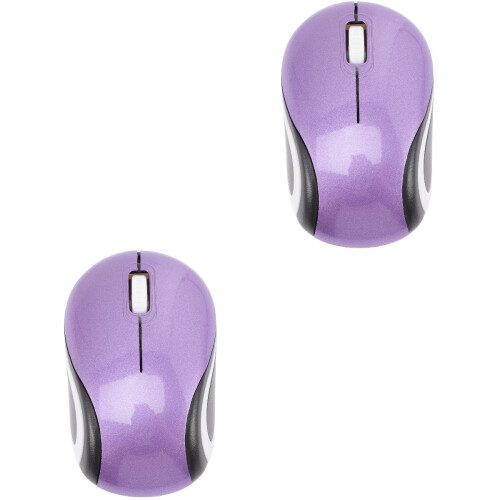 2Pcs Wireless Gaming Mouse for Laptop USB Receiver Ergonomic Design 2