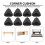 200 Pcs Shipping Box Corner Protectors Plastic Packaging  Protectors for Box Shipping 2